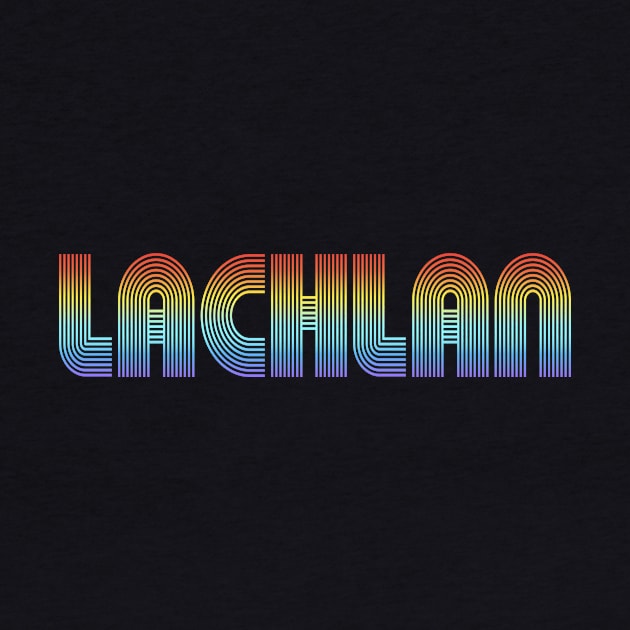 LACHLAN Rainbow Style Family Name by Salimkaxdew